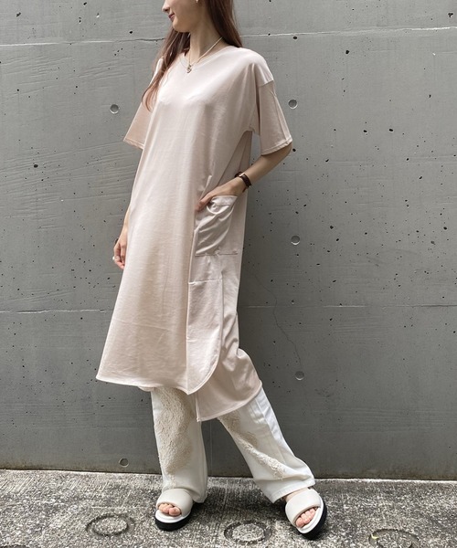 AS KNOW AS de base（アズノゥアズドゥバズ）の「愛しのスーパーセット（ベスト・レディース・ブラック/ベージュ/サックスブルー・FREE）」の8枚目の写真