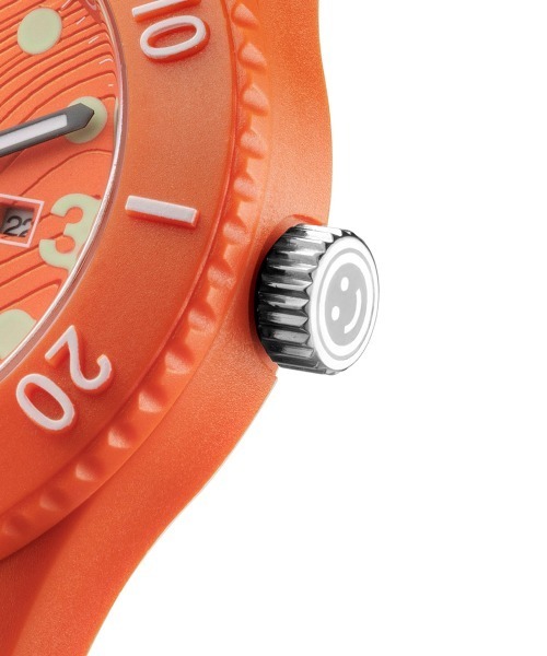TRIWA（トリワ）の「TRIWA / トリワ TIME FOR OCEANS SUBMARINER ORANGE TFO203-CL150512（アナログ腕時計・メンズ・オレンジ・FREE）」の6枚目の写真