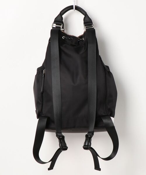 story.（ストーリー）の「【story.】テープリュック（バックパック/リュック・レディース・ブラック/ベージュ・FREE）」の3枚目の写真