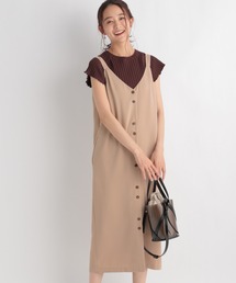 Andemiu | フロントボタンジャンスカ958546(ジャンパースカート)