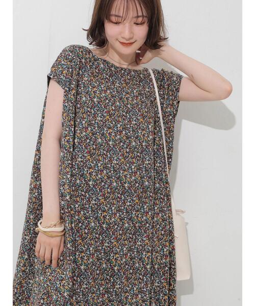 AMERICAN HOLIC（アメリカンホリック）の「リバーシブルツートンカラーワンピース（ワンピース・レディース・ストライプ/その他14/チャコールグレー/モカ・FREE）」の14枚目の写真