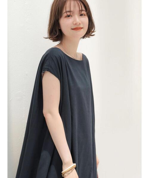 AMERICAN HOLIC（アメリカンホリック）の「リバーシブルツートンカラーワンピース（ワンピース・レディース・ストライプ/その他14/チャコールグレー/モカ・FREE）」の18枚目の写真