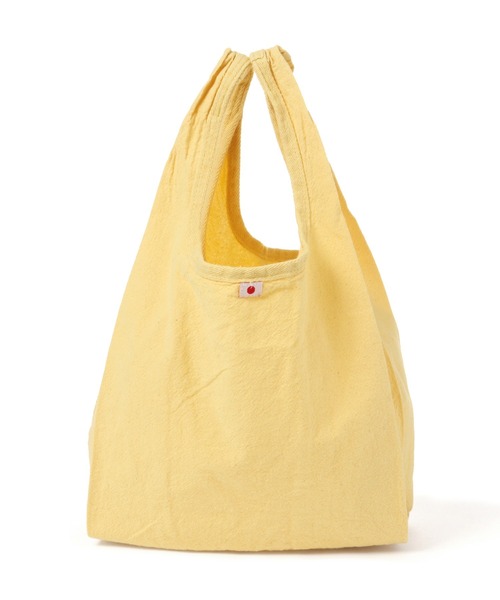 niko and...（ニコアンド）の「オリジナル製品染めトートエコバッグM（エコバッグ/サブバッグ・レディース・イエロー/ブルー/ナチュラル・0）」の3枚目の写真