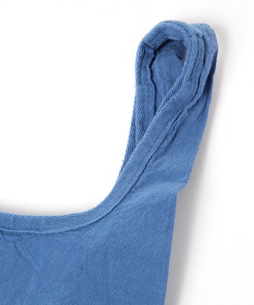 niko and...（ニコアンド）の「オリジナル製品染めトートエコバッグM（エコバッグ/サブバッグ・レディース・イエロー/ブルー/ナチュラル・0）」の9枚目の写真