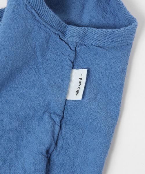 niko and...（ニコアンド）の「オリジナル製品染めトートエコバッグM（エコバッグ/サブバッグ・レディース・イエロー/ブルー/ナチュラル・0）」の11枚目の写真