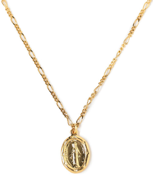 Ray BEAMS(レイビームス)の「Ray BEAMS / メダイ ネックレス S(ネックレス・レディース・ゴールド・ONE SIZE)」の3枚目の写真