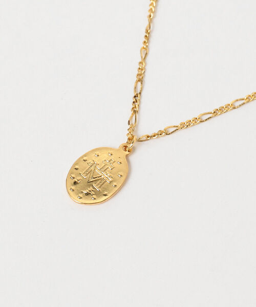 Ray BEAMS(レイビームス)の「Ray BEAMS / メダイ ネックレス S(ネックレス・レディース・ゴールド・ONE SIZE)」の8枚目の写真