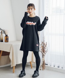 MILKFED. | GRADATION LOGO LONG TOP(Tシャツ/カットソー)
