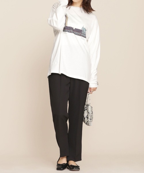 +81BRANCA(ハチイチブランカ)の「+81BRANCA/別注フォトロンT 長袖(Tシャツ/カットソー・レディース・ホワイト・FREE)」の11枚目の写真