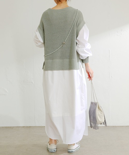 PAPILLONNER（パピヨネ）の「パールロングネックレス（ネックレス・レディース・シルバー/ゴールド/グレー/シルバー系その他・FREE）」の8枚目の写真