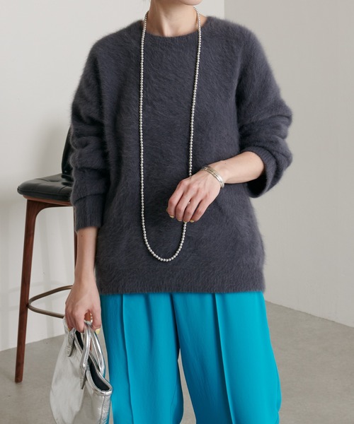 PAPILLONNER（パピヨネ）の「パールロングネックレス（ネックレス・レディース・シルバー/ゴールド/グレー/シルバー系その他・FREE）」の10枚目の写真