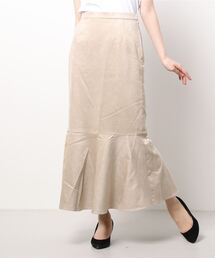 LOWRYS FARM | スエードマーメイドスカート　214884(スカート)
