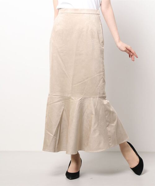 LOWRYS FARM(ローリーズファーム)の「スエードマーメイドスカート 214884(スカート・レディース・グレー/ブラウン/アイボリー・MEDIUM/LARGE/SMALL)」の20枚目の写真