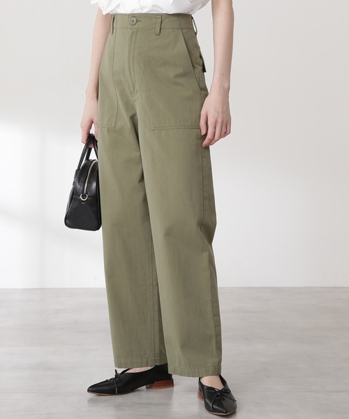 N.（N. Natural Beauty Basic）（エヌエヌナチュラルビューティーベーシック）の「ベイカーパンツ（その他パンツ・レディース・カーキ/ピンク・SMALL/MEDIUM）」の6枚目の写真