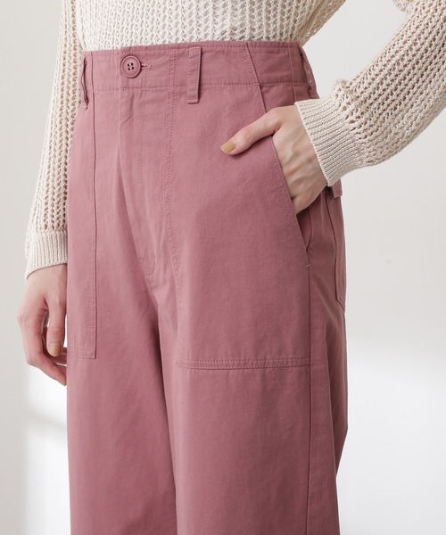 N.（N. Natural Beauty Basic）（エヌエヌナチュラルビューティーベーシック）の「ベイカーパンツ（その他パンツ・レディース・カーキ/ピンク・SMALL/MEDIUM）」の9枚目の写真