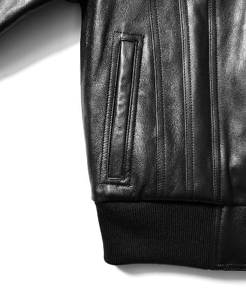 MINEDENIM（マインデニム）の「Sheep Leather Zipup JKT（ブルゾン