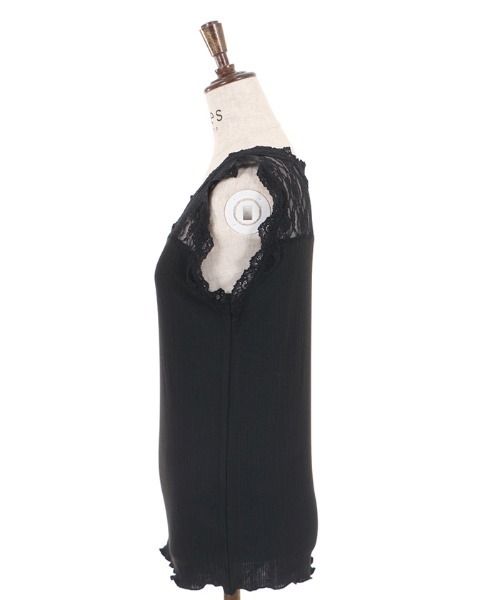 axes femme（アクシーズファム）の「ビスチェ切替レースタンク（タンクトップ・レディース・ホワイト/ブラック/ピンク・MEDIUM）」の14枚目の写真