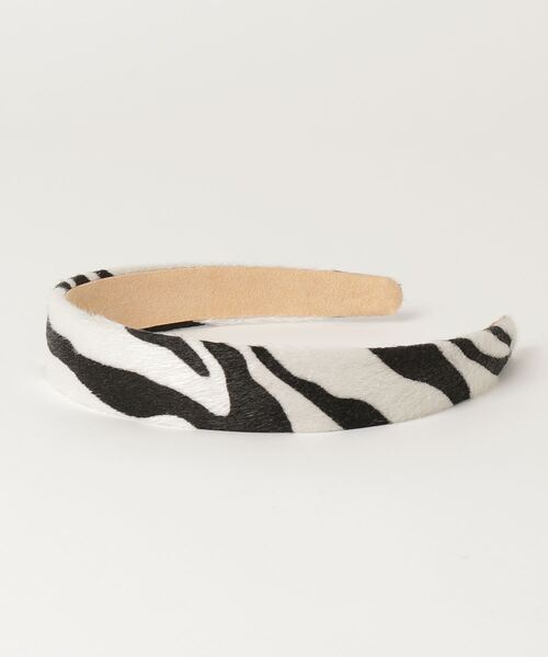 WEGO（ウィゴー）の「WEGO/ハラコワイドカチューシャ（カチューシャ・レディース・その他1/ベージュ/その他3/その他2/オフホワイト/ピンク・FREE）」の9枚目の写真