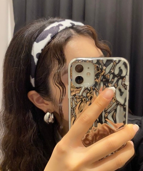 WEGO（ウィゴー）の「WEGO/ハラコワイドカチューシャ（カチューシャ・レディース・その他1/ベージュ/その他3/その他2/オフホワイト/ピンク・FREE）」の6枚目の写真