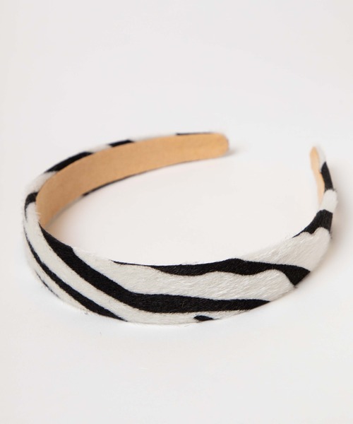 WEGO（ウィゴー）の「WEGO/ハラコワイドカチューシャ（カチューシャ・レディース・その他1/ベージュ/その他3/その他2/オフホワイト/ピンク・FREE）」の14枚目の写真