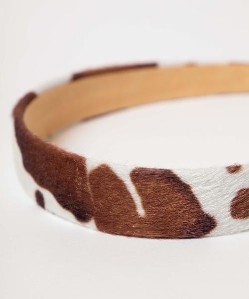 WEGO（ウィゴー）の「WEGO/ハラコワイドカチューシャ（カチューシャ・レディース・その他1/ベージュ/その他3/その他2/オフホワイト/ピンク・FREE）」の12枚目の写真