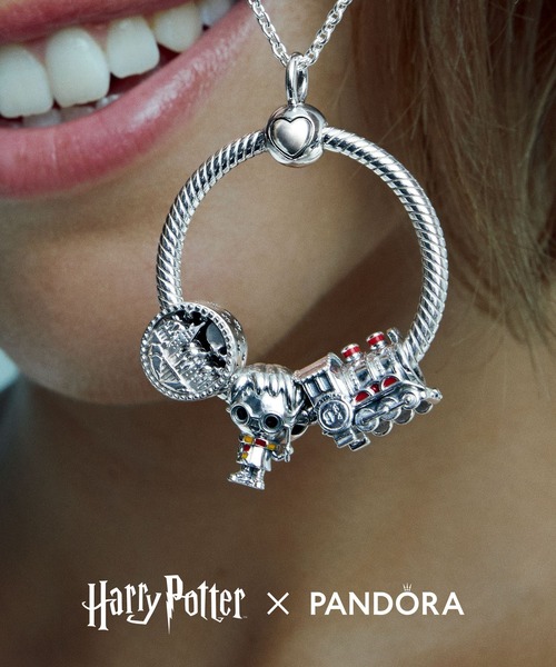 【バラ売り可】Pandora ハリーポッター チャーム 2個 PANDORA（パンドラ）の「ハリー・ポッター ホグワーツ・エクスプレス