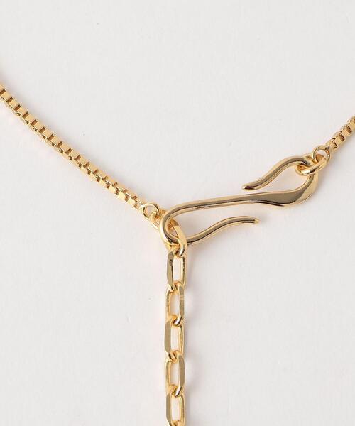 in mood（インムード）の「＜in mood（インムード）＞VENE SHORT ネックレス（ネックレス・レディース・シルバー/ゴールド・FREE）」の5枚目の写真