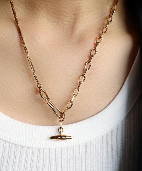 in mood（インムード）の「＜in mood（インムード）＞VENE SHORT ネックレス（ネックレス・レディース・シルバー/ゴールド・FREE）」の4枚目の写真