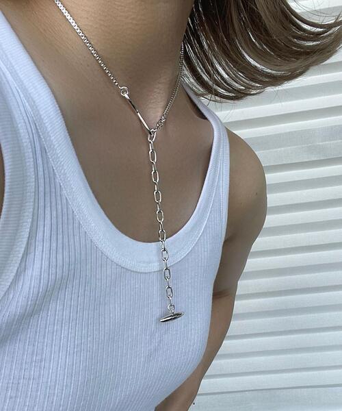 in mood（インムード）の「＜in mood（インムード）＞VENE SHORT ネックレス（ネックレス・レディース・シルバー/ゴールド・FREE）」の13枚目の写真