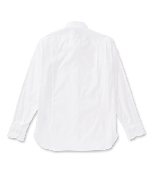 DRESSTERIOR(ドレステリア)の「ソフトドビー ワイドカラーシャツ(ビジネスシャツ・メンズ・ホワイト・40/38/39/41)」の3枚目の写真