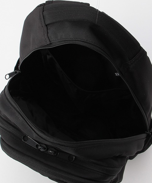 XLARGE ブラックリュック メッシュポケット付き　お値下げ XLARGE ブラックリュック メッシュポケット付き お値下げ