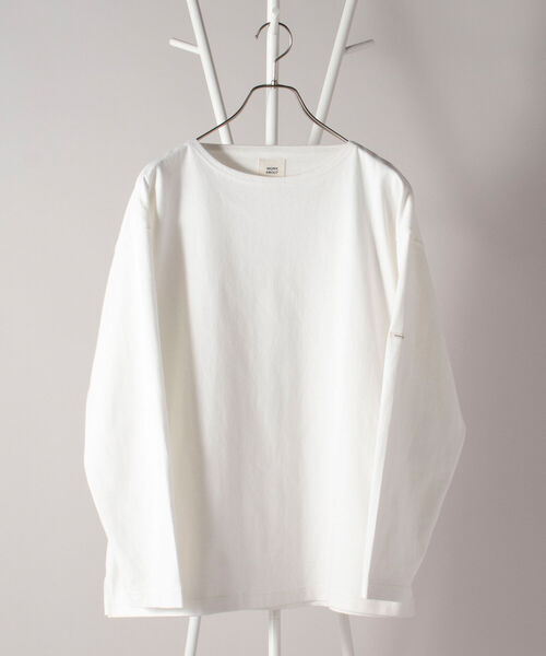 NOLLEY'S goodman(ノーリーズグッドマン)の「【WORK ABOUT/ワークアバウト】BRETAGNE SHIRT ワイドシルエット バスクシャツ(Tシャツ/カットソー・メンズ・グリーン系その他/ホワイト/ブルー系その他/ライトグリーン/ダークブルー・L/M/S)」の20枚目の写真