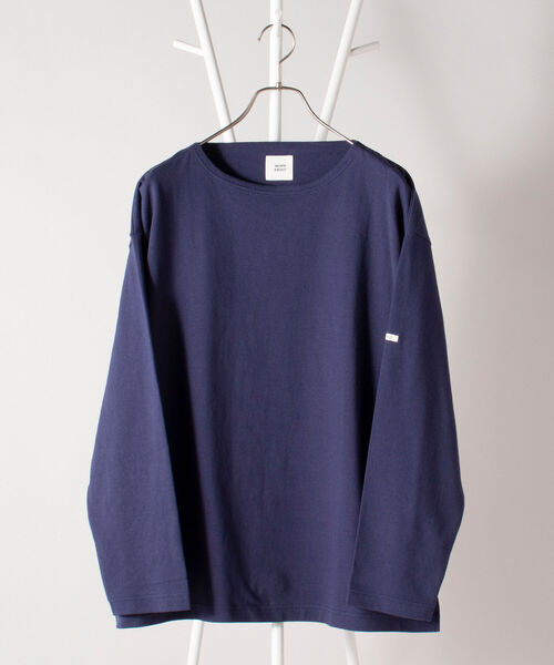 NOLLEY'S goodman(ノーリーズグッドマン)の「【WORK ABOUT/ワークアバウト】BRETAGNE SHIRT ワイドシルエット バスクシャツ(Tシャツ/カットソー・メンズ・グリーン系その他/ホワイト/ブルー系その他/ライトグリーン/ダークブルー・L/M/S)」の22枚目の写真