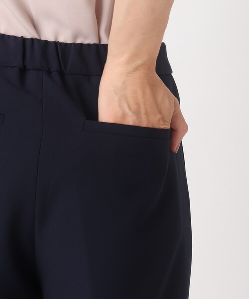 OPAQUE.CLIP（オペークドットクリップ）の「◆デレガントダブルクロス ーパードパンツ【WEB限定サイズ】（スーツパンツ・レディース・ベージュ/ネイビー・40/38/42/36）」の11枚目の写真