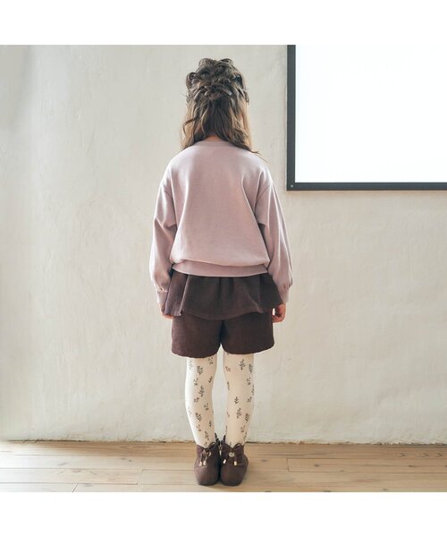 apres les cours(アプレレクール)の「WEB限定 コール天フリルショートパンツ(その他パンツ・キッズ・ブラウン/アイボリー/キャメル/ローズ・90/100/110/120/80/130/140)」の12枚目の写真