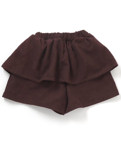apres les cours(アプレレクール)の「WEB限定 コール天フリルショートパンツ(その他パンツ・キッズ・ブラウン/アイボリー/キャメル/ローズ・90/100/110/120/80/130/140)」の21枚目の写真