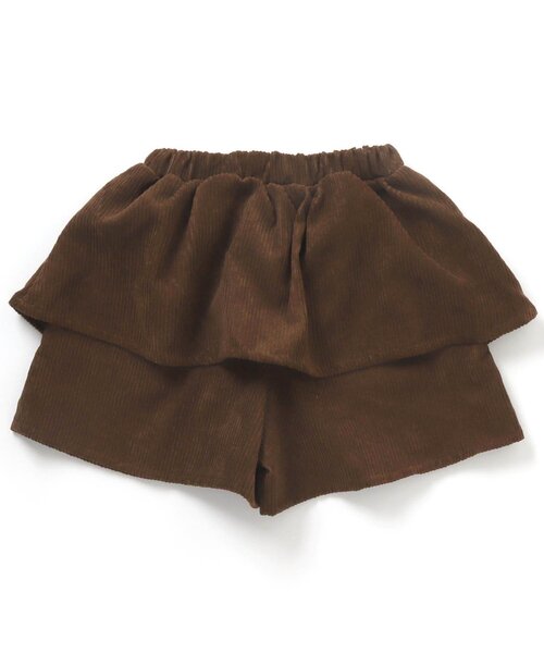 apres les cours(アプレレクール)の「WEB限定 コール天フリルショートパンツ(その他パンツ・キッズ・ブラウン/アイボリー/キャメル/ローズ・90/100/110/120/80/130/140)」の20枚目の写真