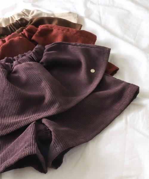 apres les cours(アプレレクール)の「WEB限定 コール天フリルショートパンツ(その他パンツ・キッズ・ブラウン/アイボリー/キャメル/ローズ・90/100/110/120/80/130/140)」の19枚目の写真