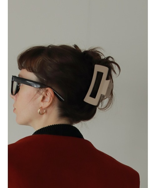 AMAIL（アマイル）の「Square ヘアクリップ（バレッタ/ヘアクリップ 