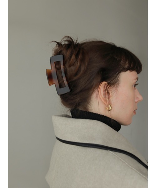AMAIL（アマイル）の「Square ヘアクリップ（バレッタ/ヘアクリップ 