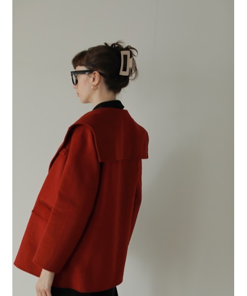 REDスクエア×ナチュラルwood   ヘアバレッタ セール】【float】サテン リボン デザイン バレッタ【6色展開