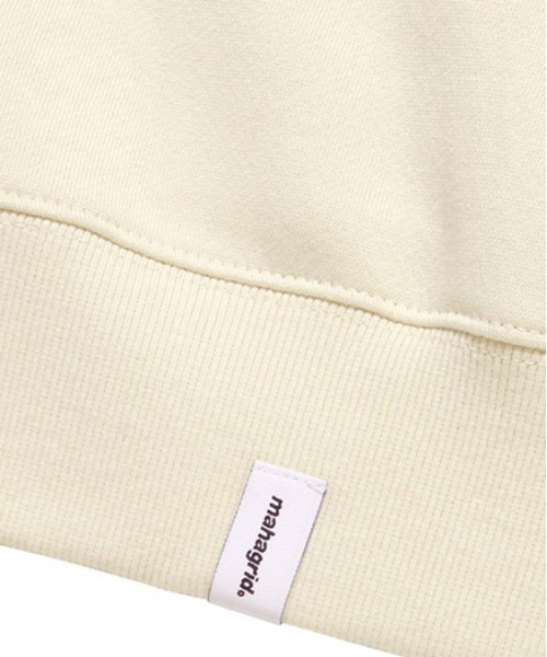 MAHAGRID(マハグリッド)の「【mahagrid】MGD OVAL LOGO HOODIE / マハグリッド MGD オーバル ロゴ フーディー(パーカー・メンズ・グレー/ブラック/クリーム/ネイビー・SMALL/MEDIUM/LARGE/X-LARGE)」の18枚目の写真