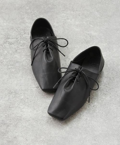 menue（メヌエ）の「コンフォート ソフトレザーシューズ（ドレスシューズ・レディース・ブラック/アイボリー/グレイッシュベージュ・LL/3L/S/M/L/XS）」の3枚目の写真