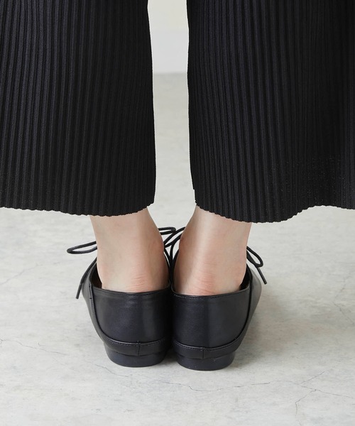 menue（メヌエ）の「コンフォート ソフトレザーシューズ（ドレスシューズ・レディース・ブラック/アイボリー/グレイッシュベージュ・LL/3L/S/M/L/XS）」の16枚目の写真