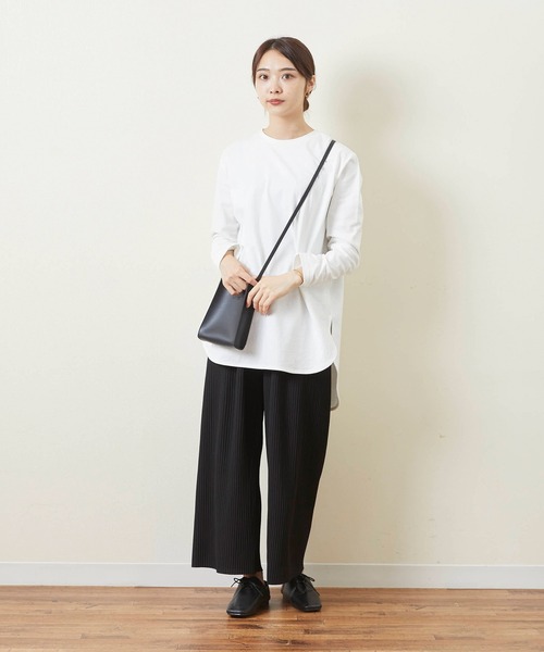 menue（メヌエ）の「コンフォート ソフトレザーシューズ（ドレスシューズ・レディース・ブラック/アイボリー/グレイッシュベージュ・LL/3L/S/M/L/XS）」の7枚目の写真