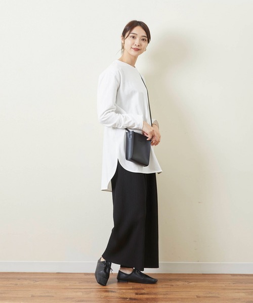 menue（メヌエ）の「コンフォート ソフトレザーシューズ（ドレスシューズ・レディース・ブラック/アイボリー/グレイッシュベージュ・LL/3L/S/M/L/XS）」の4枚目の写真