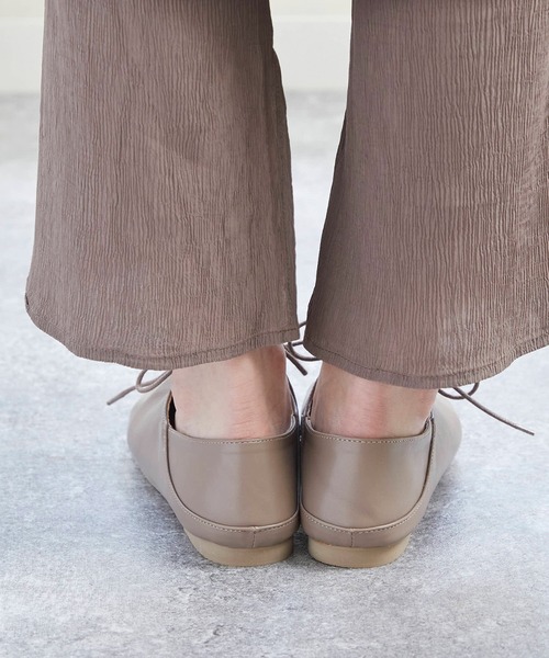 menue（メヌエ）の「コンフォート ソフトレザーシューズ（ドレスシューズ・レディース・ブラック/アイボリー/グレイッシュベージュ・LL/3L/S/M/L/XS）」の17枚目の写真