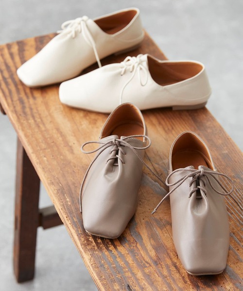 menue（メヌエ）の「コンフォート ソフトレザーシューズ（ドレスシューズ・レディース・ブラック/アイボリー/グレイッシュベージュ・LL/3L/S/M/L/XS）」の22枚目の写真