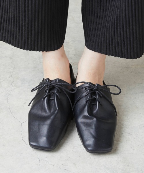 menue（メヌエ）の「コンフォート ソフトレザーシューズ（ドレスシューズ・レディース・ブラック/アイボリー/グレイッシュベージュ・LL/3L/S/M/L/XS）」の13枚目の写真