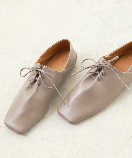 menue（メヌエ）の「コンフォート ソフトレザーシューズ（ドレスシューズ・レディース・ブラック/アイボリー/グレイッシュベージュ・LL/3L/S/M/L/XS）」の14枚目の写真